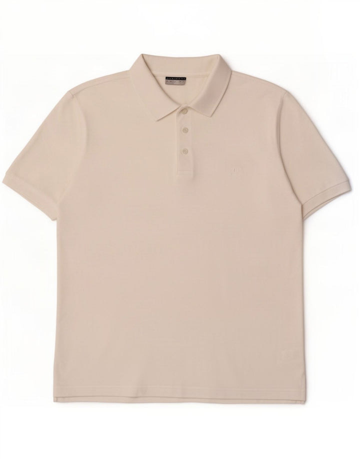 Belfe & Homme Polo Blanc Moyen