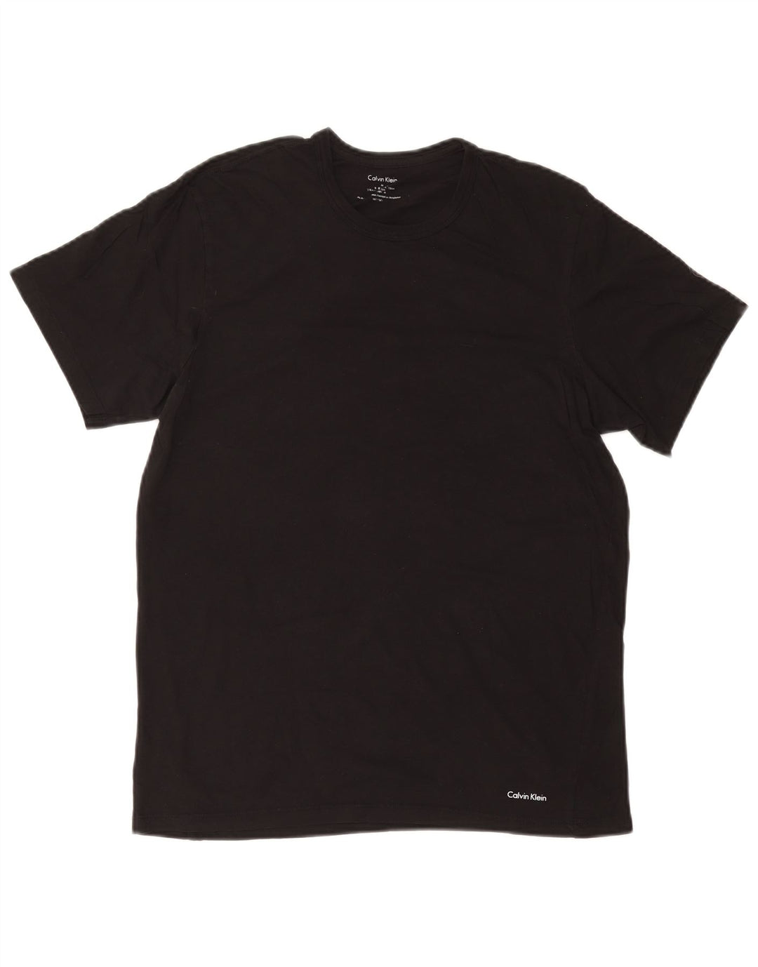 CALVIN KLEIN T-Shirt Homme Noir Moyen