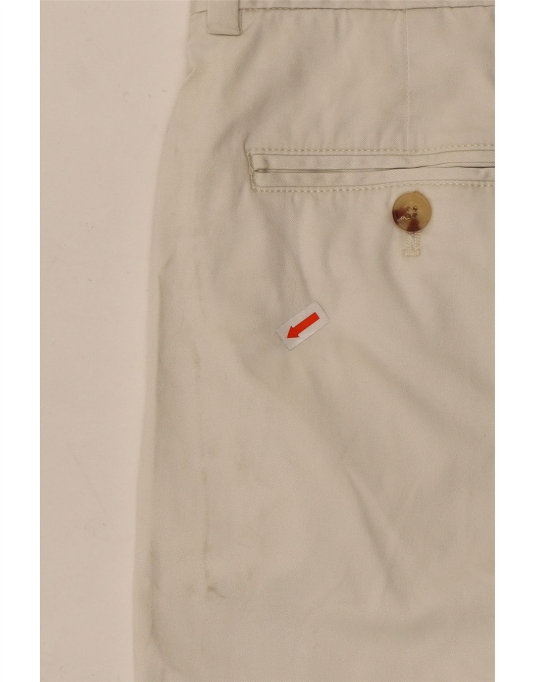 VINEYARD VINES Short Chino Homme W30 Coton Blanc Moyen