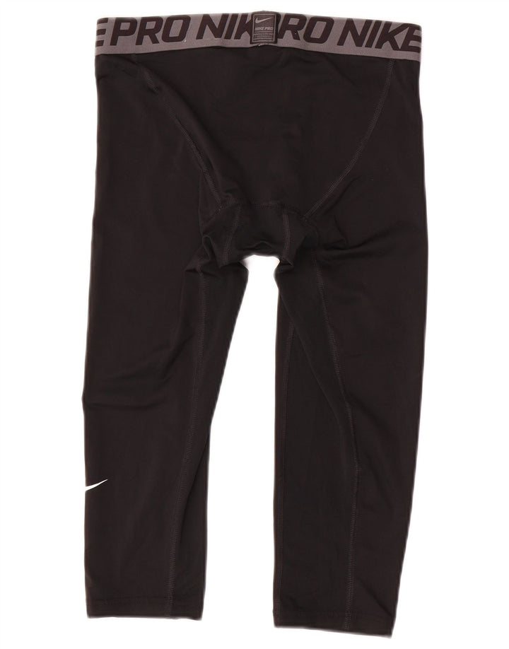 Legging Capri Compression Graphic Nike Homme Noir Moyen