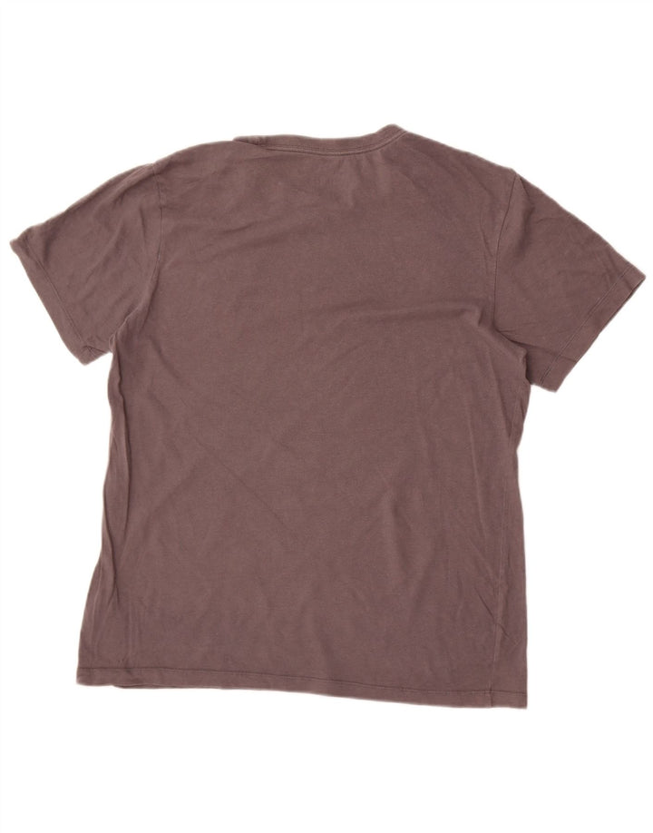 Nike T-Shirt Homme Gris Moyen Coton