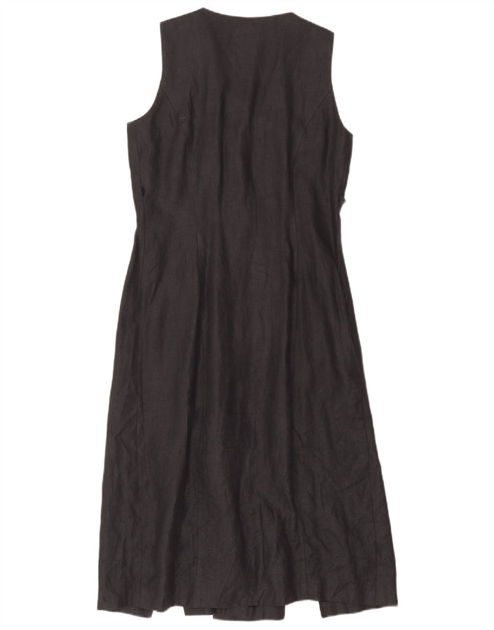 robe chemise sans manches femme vintage IT 42 Chevrons noirs moyens