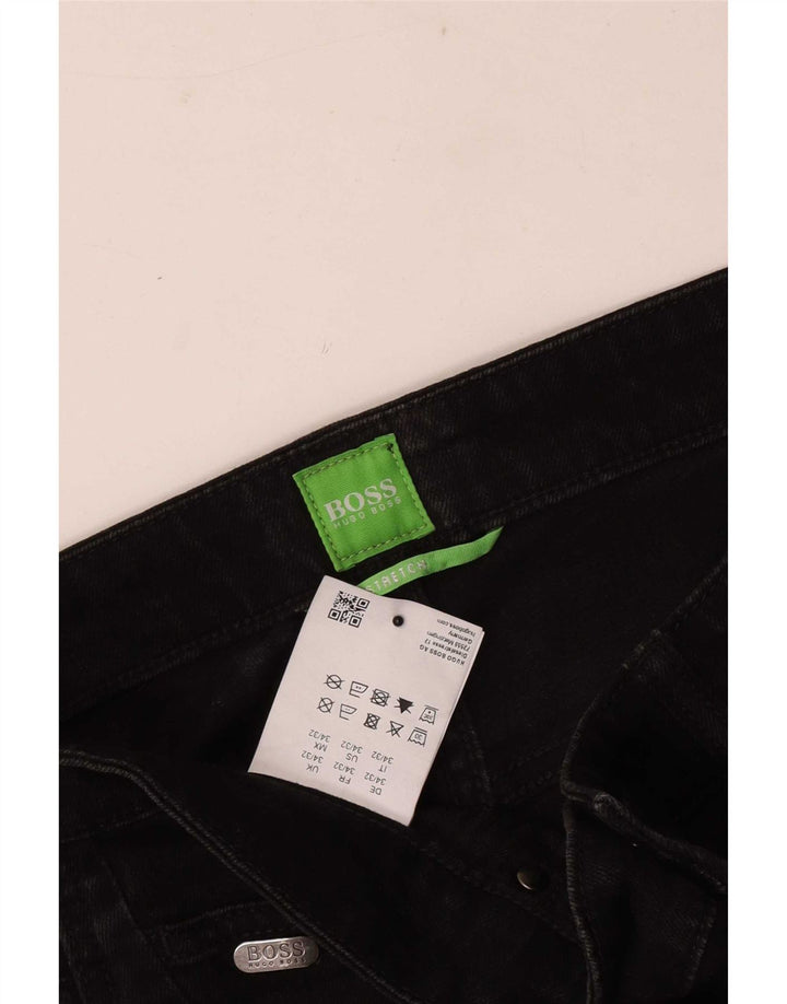 Hugo Boss Jean Slim W34 L32 Homme Noir Coton
