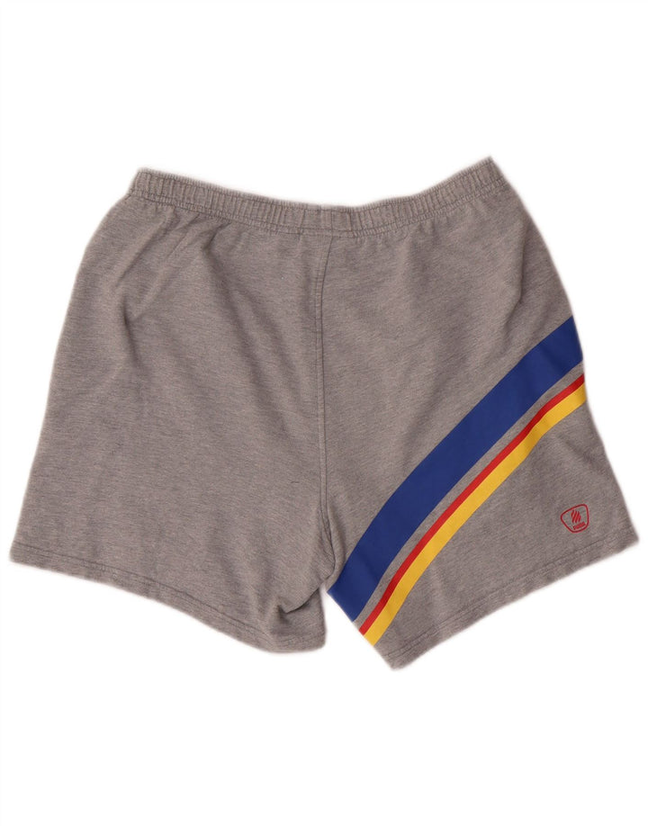 Puma Short de Sport Homme Gris Moyen