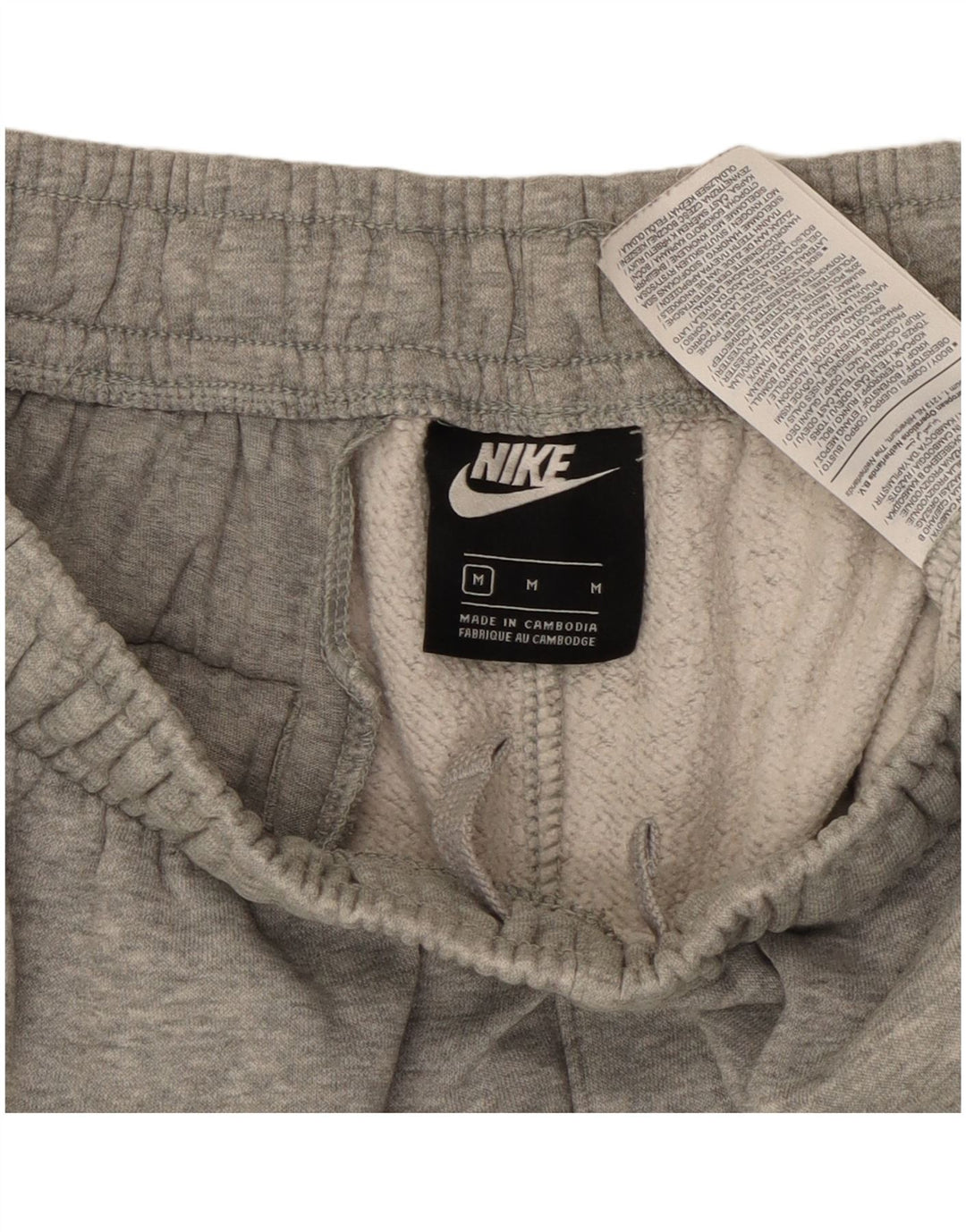 NIKE Pantalon de survêtement pour homme en coton gris moyen