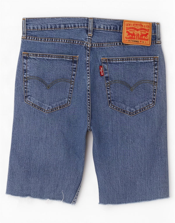 Levi's Short Hi-Ball Denim W34 Homme Bleu Large Coton
