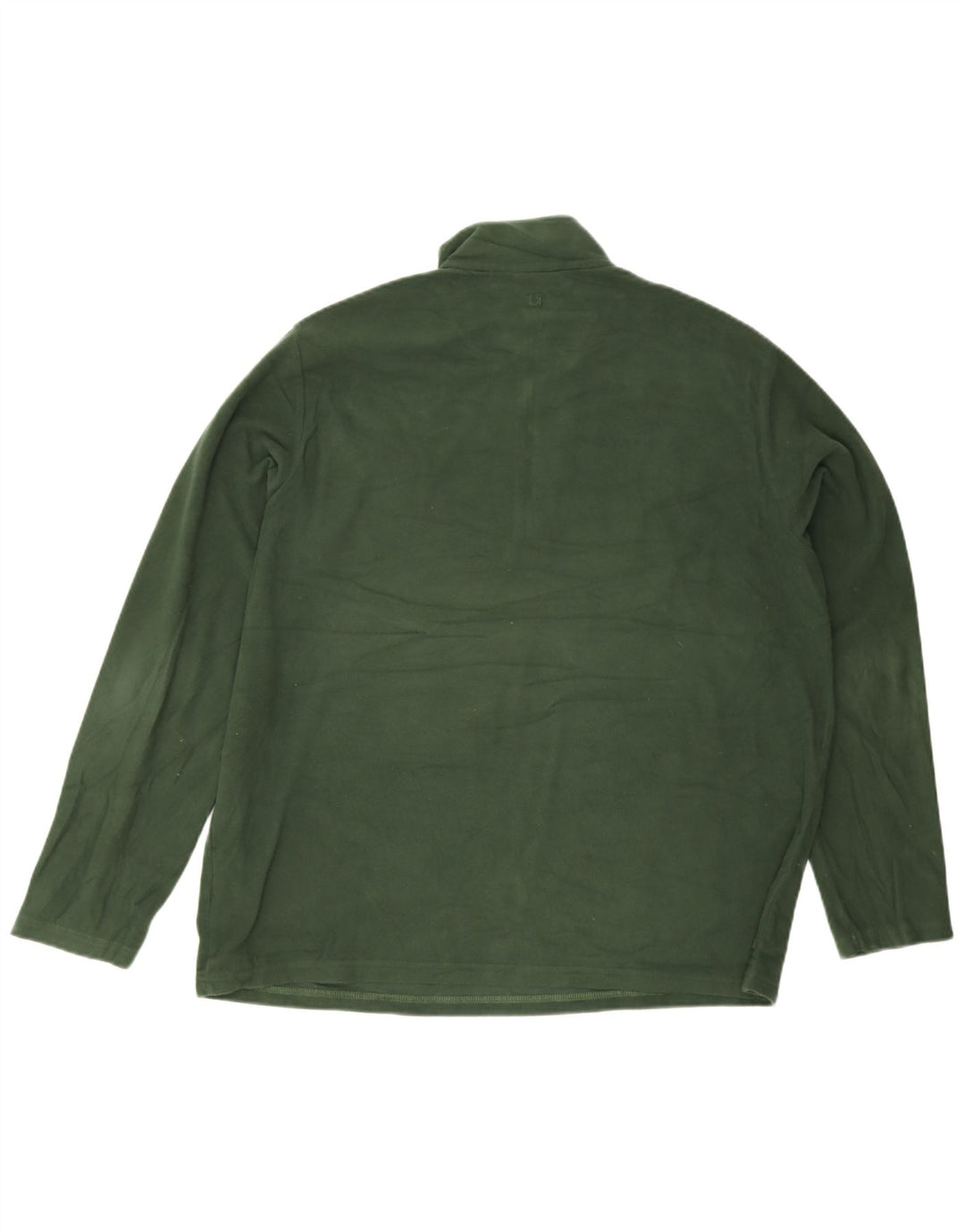 Mountain Warehouse Pull polaire à col zippé pour homme 2XL Vert Polyester