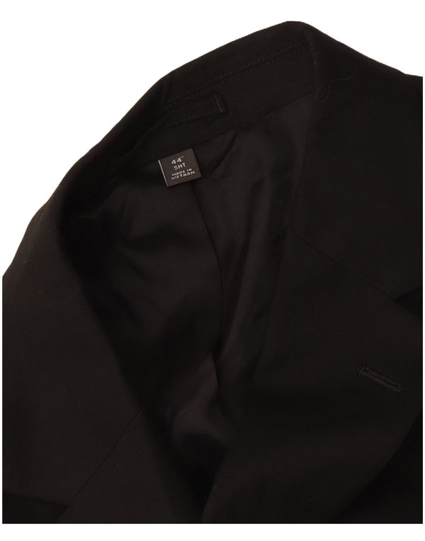 Marks & Spencer Veste blazer à 2 boutons pour homme UK 44 XL Noir
