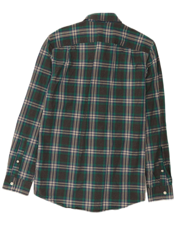 Jack Wills Chemise Homme Petit Carreau Gris Coton