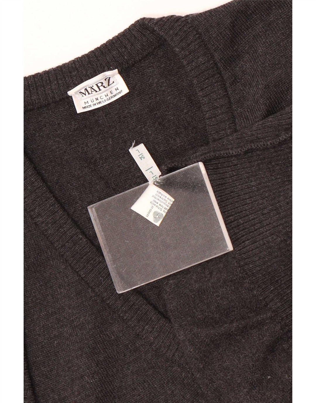 Marz Débardeur Homme Gilet EU 54 Large Gris Laine