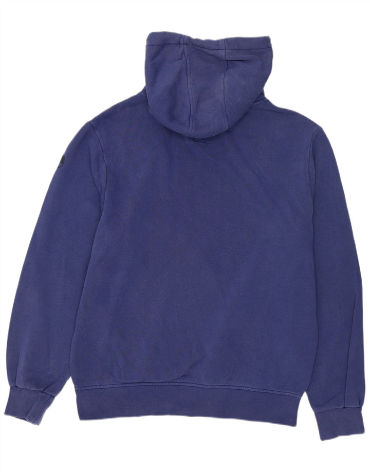 NORTH SAILS Pull à capuche graphique pour homme en coton bleu marine Taille L