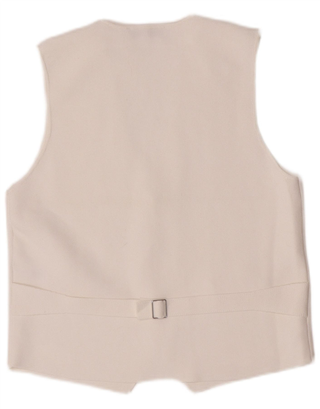 Zara Femme Gilet UK 18 XL Blanc Viscose
