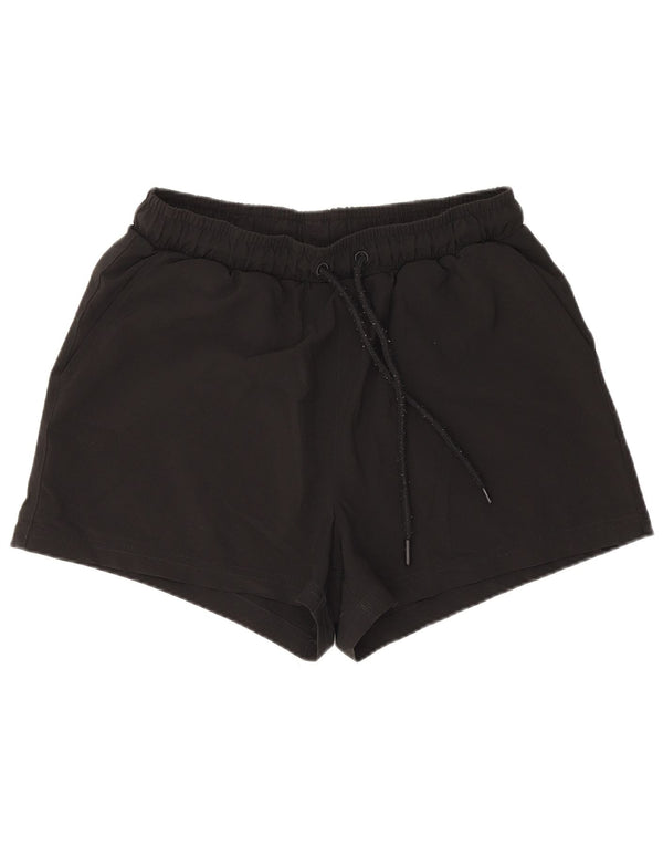 Fila Short de sport pour femme UK 10 Small Noir Polyester