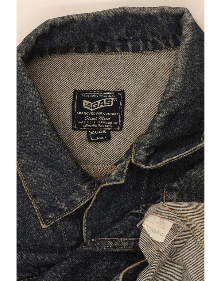 Gas Veste en Jean Femme UK 18 XL Bleu Coton