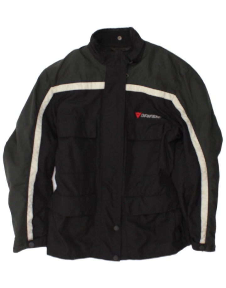 Dainese Veste Graphic Racer pour femme UK 12 Medium Noir Colorblock Nylon