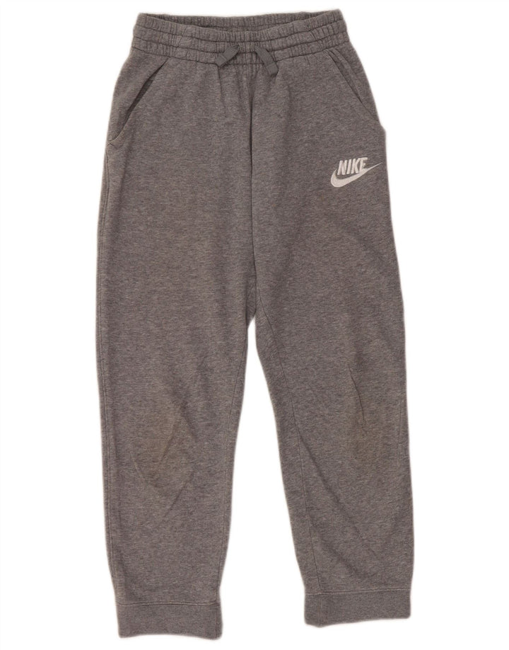 NIKE Pantalon de survêtement garçon Joggers 10-11 ans Gris moyen moucheté