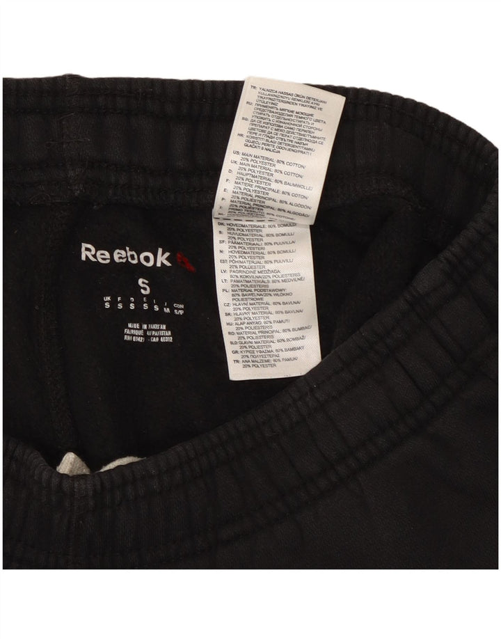 Reebok Pantalon de Survêtement Joggers Small Homme Noir Coton