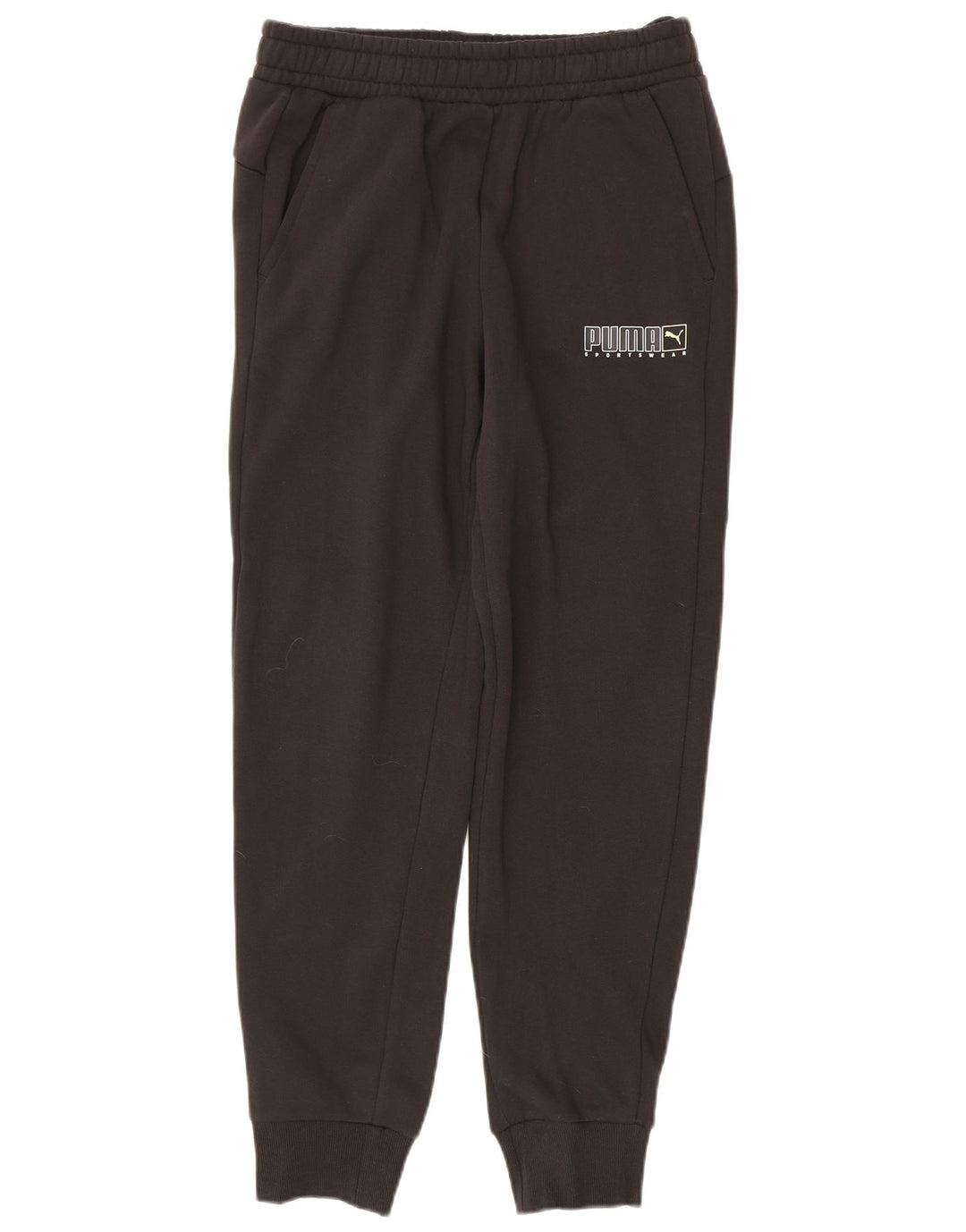 Puma Pantalon de Survêtement Graphique Homme Noir Coton