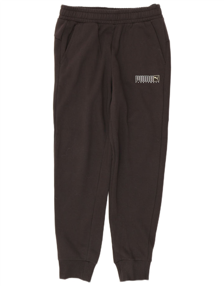 Puma Pantalon de Survêtement Graphique Homme Noir Coton
