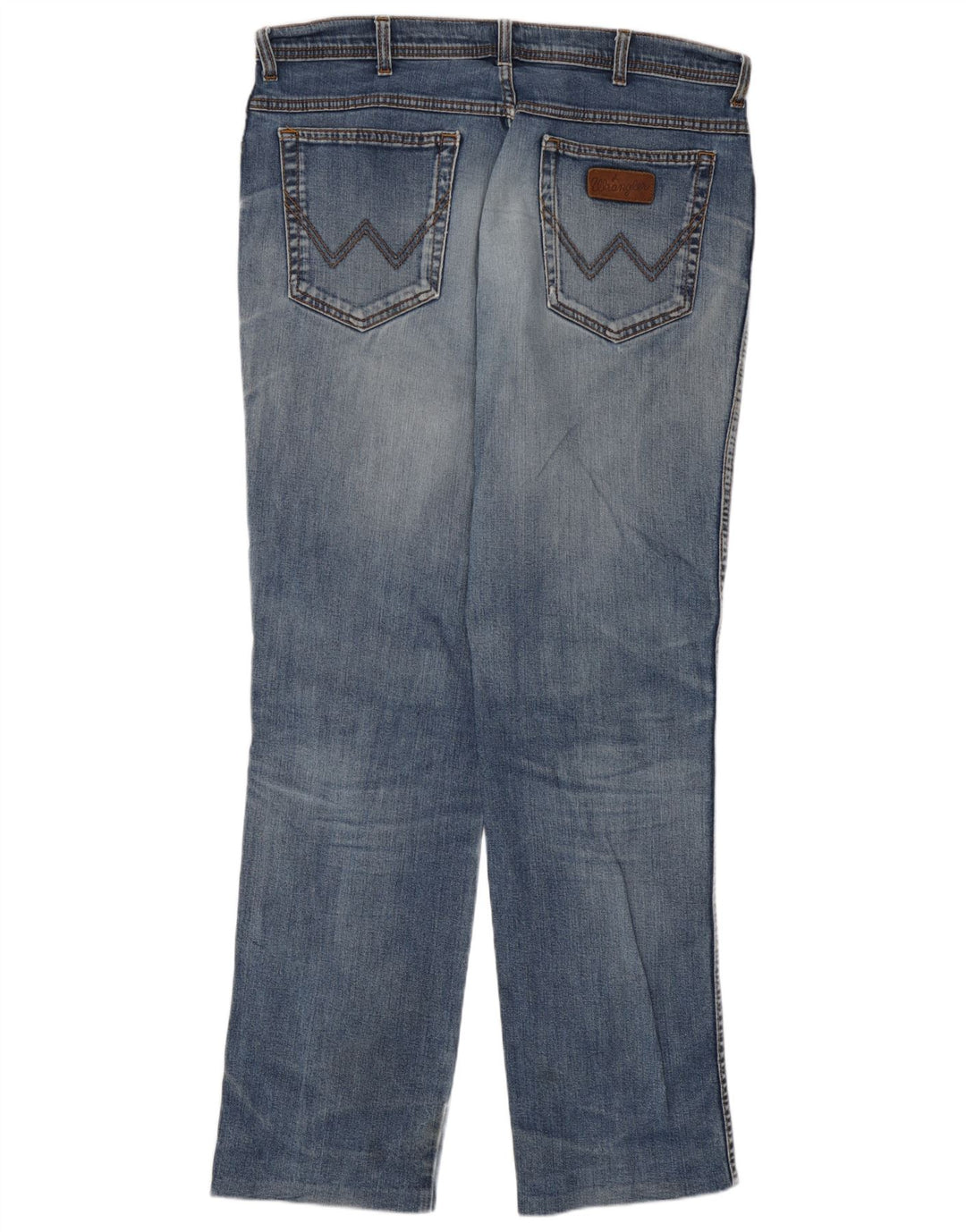 Wrangler Jean droit homme W38 L31 bleu coton