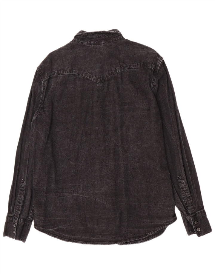 Levi's Chemise en Jean Standard Homme Gris Coton