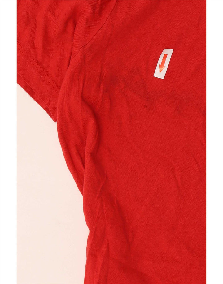 Jack & Jones T-Shirt Graphique Homme Rouge Moyen Coton