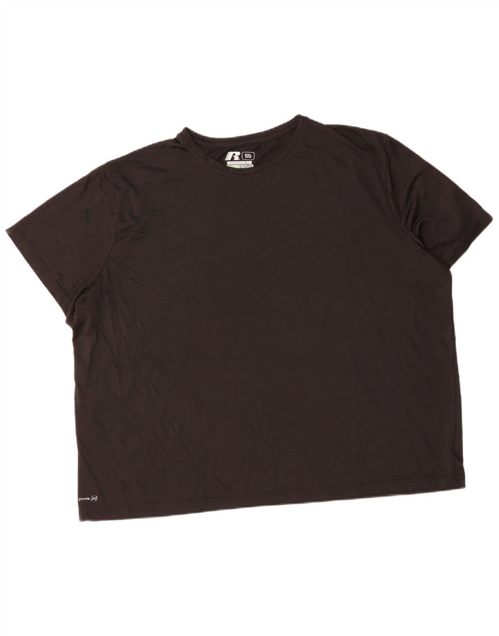 Russell Athletic T-Shirt Homme 2XL Noir Polyester