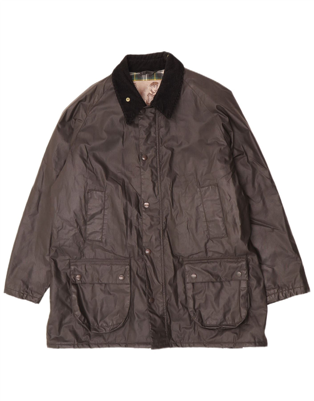Conbipel Veste en coton ciré pour homme Natural Wear UK 42 XL Gris Polyester