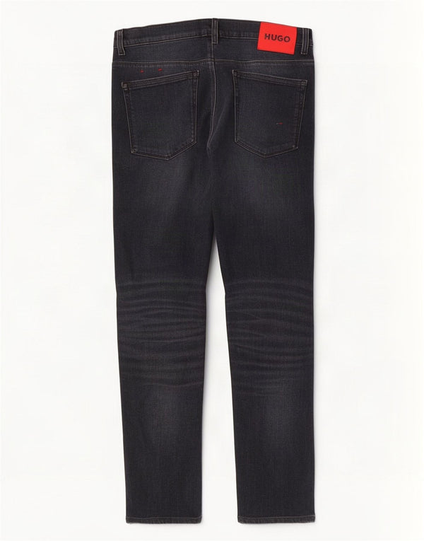 Hugo Boss Jean slim W33 L29 en coton noir pour homme