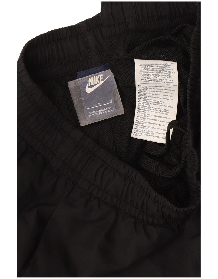 Short de bain Nike pour hommes, grand, noir, polyester