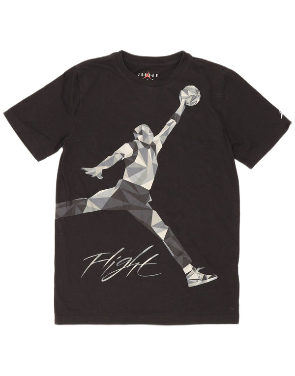 Jordan T-shirt graphique pour garçon 13-14 ans XL Noir Coton