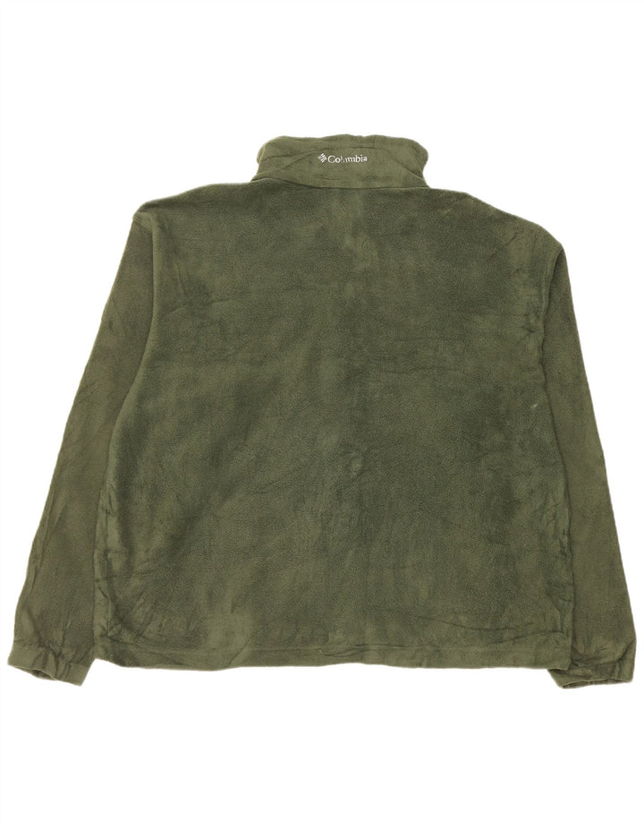 Columbia Veste Polaire Homme UK 42 XL Kaki Polyester