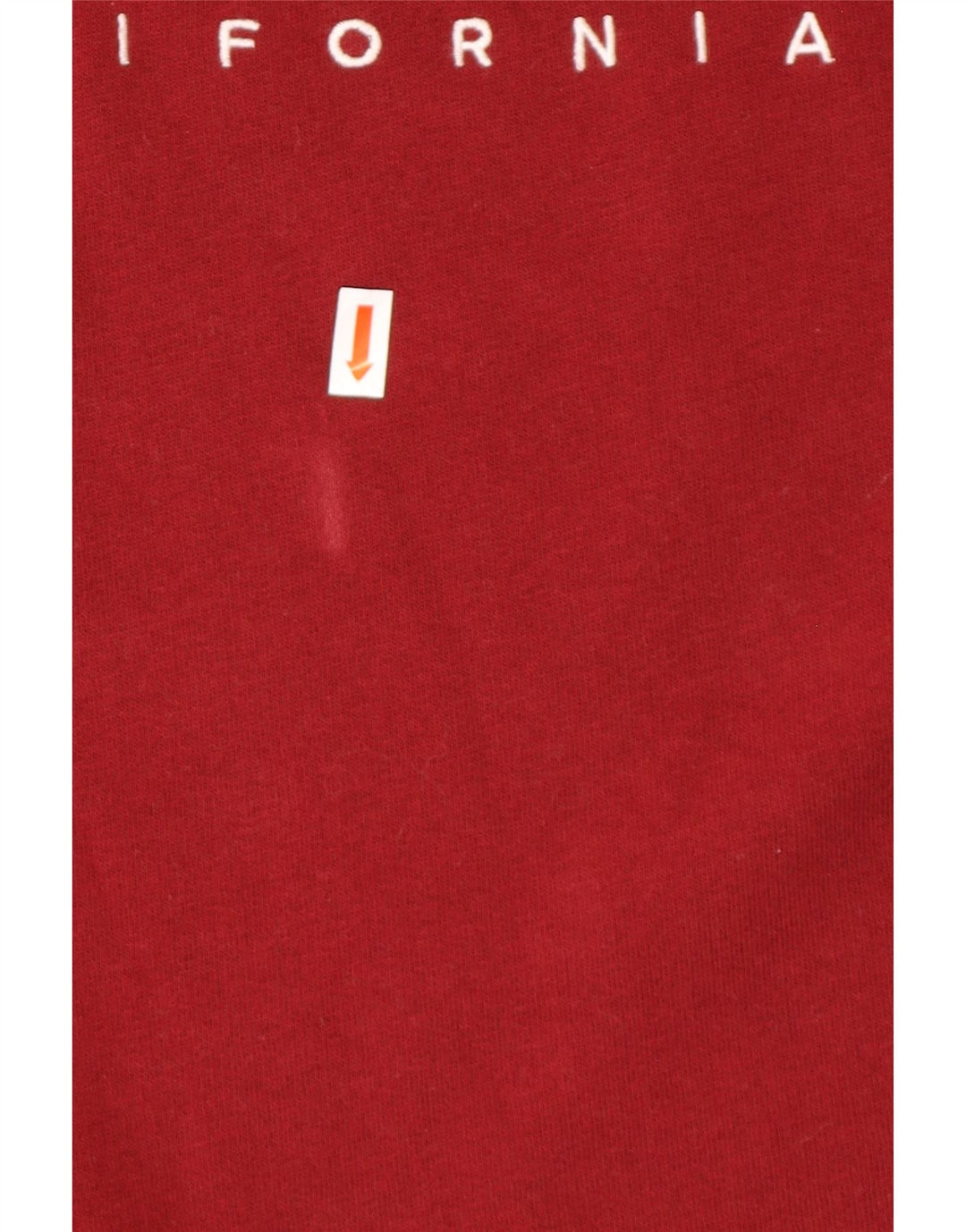 HOLLISTER Sweat-shirt graphique pour hommes, grand, en coton bordeaux