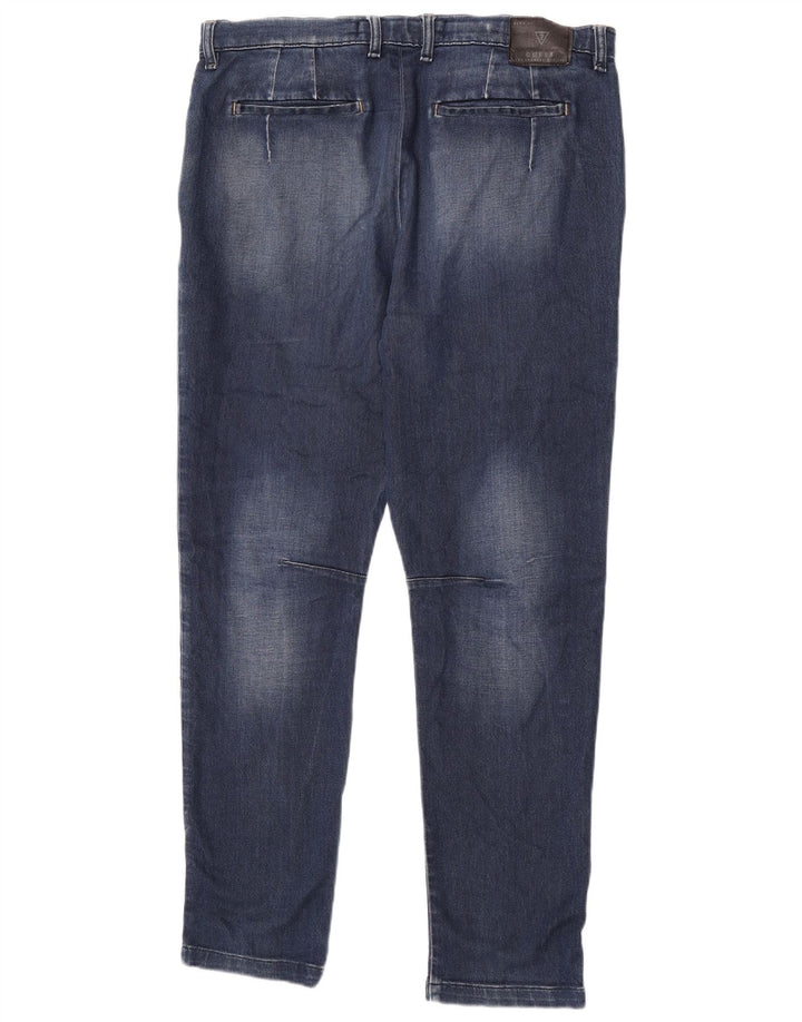 Guess Jean Slim Homme W33 L32 Bleu Marine