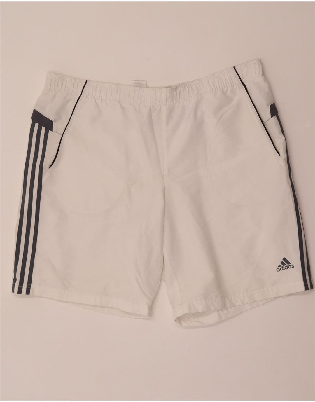Adidas Short de sport Climacool pour homme 2XL Blanc Polyester