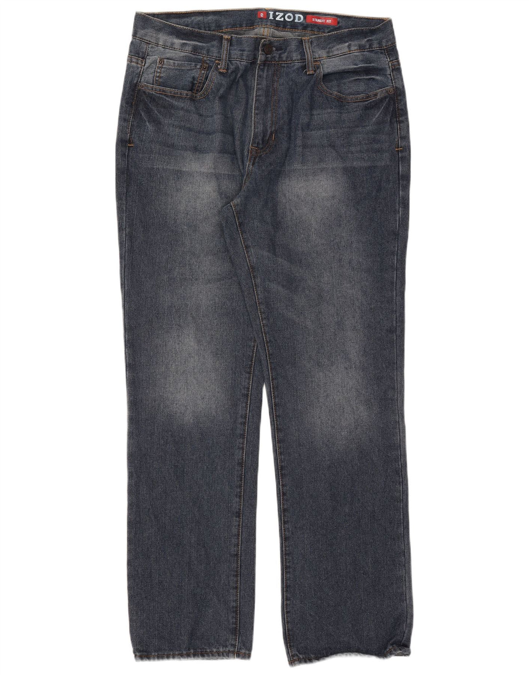 Izod Jean droit homme W36 L32 bleu coton