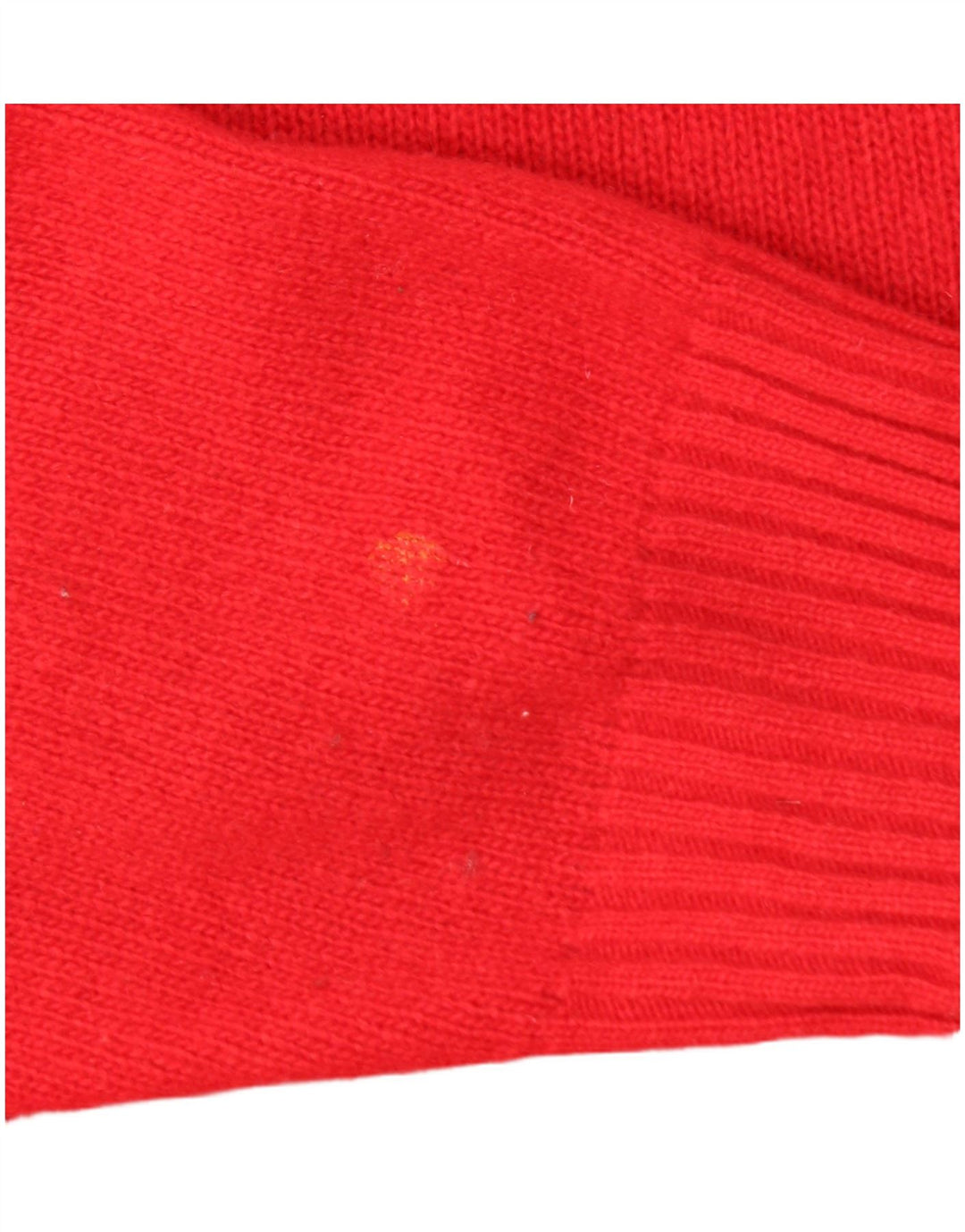 Sergio Tacchini Pull à col rond pour homme en laine rouge