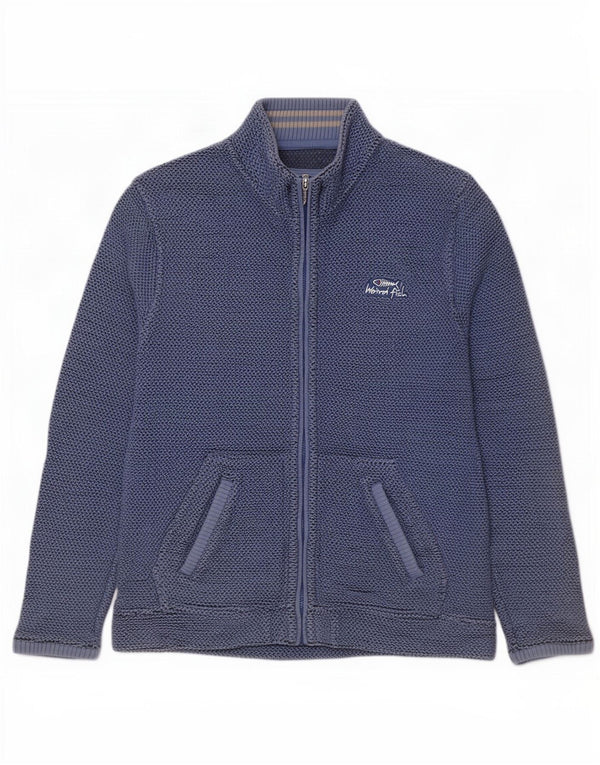 Weird Fish Veste de Survêtement Homme XL Bleu Marine Coton