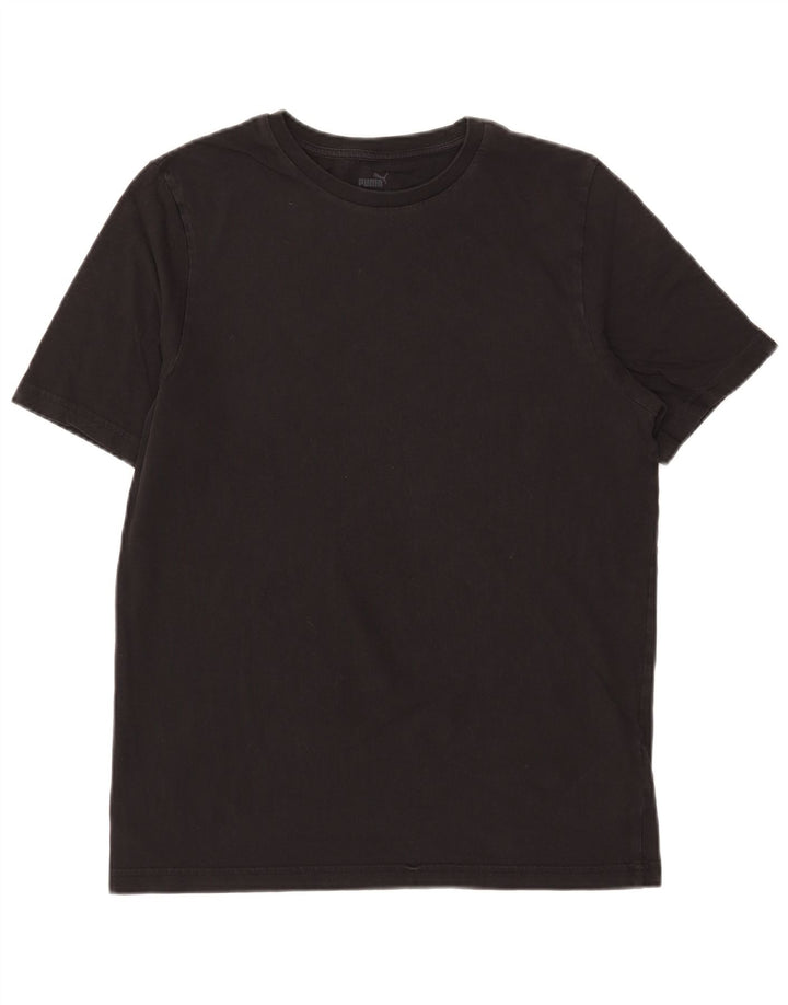 PUMA T-Shirt Homme Noir Moyen Coton