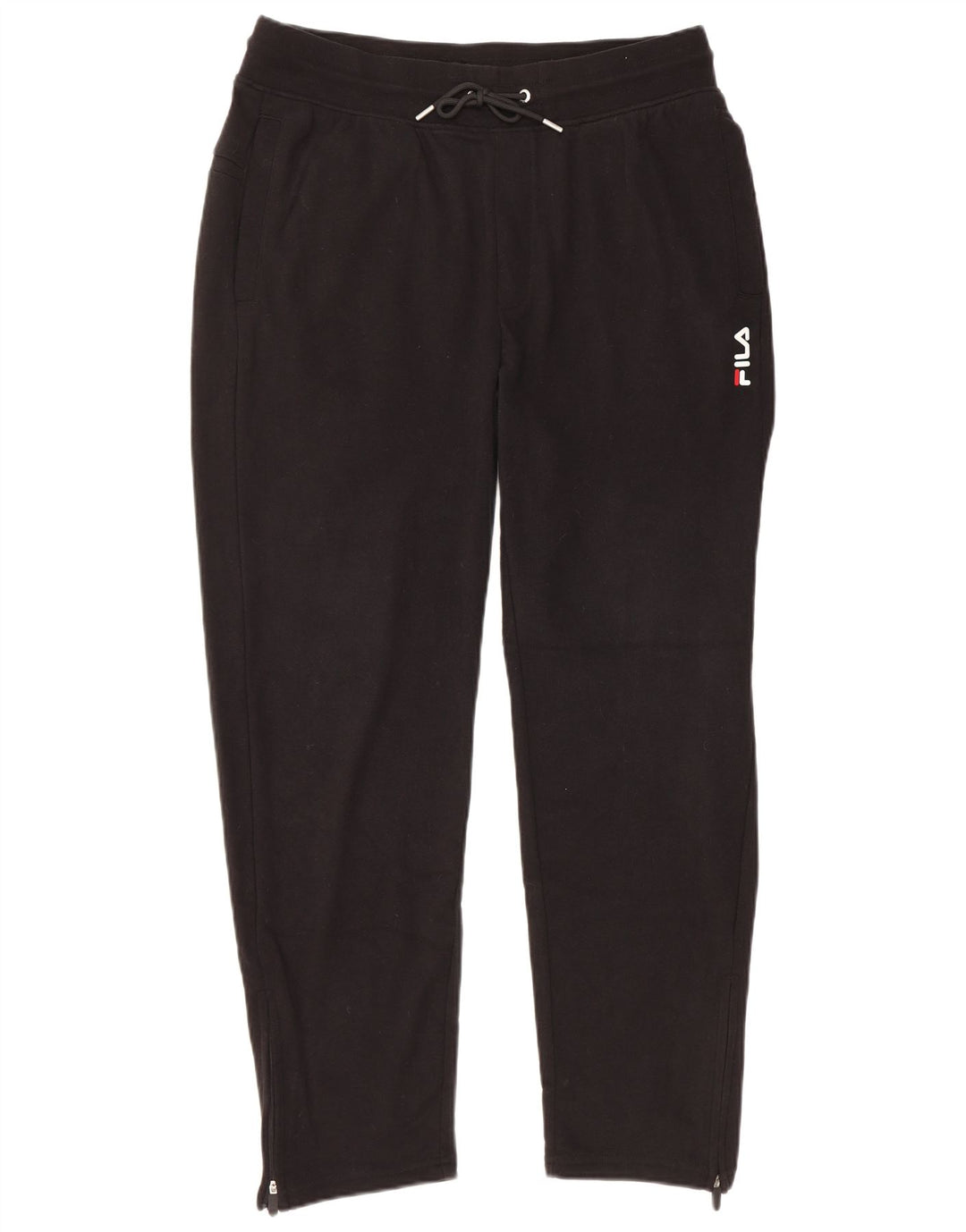 FILA Pantalon de Survêtement Homme Noir Moyen Coton