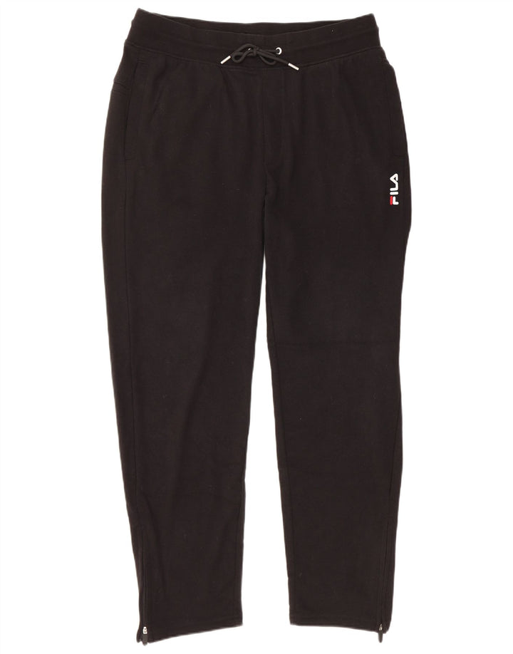 FILA Pantalon de Survêtement Homme Noir Moyen Coton