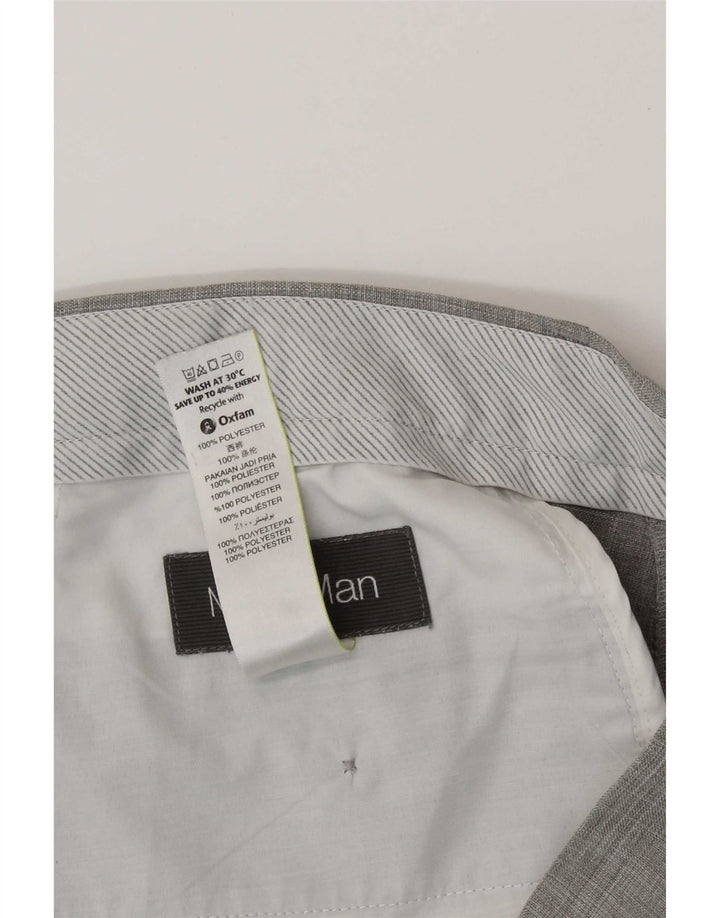 Marks & Spencer Pantalon de costume pour homme W32 L29 Gris Polyester