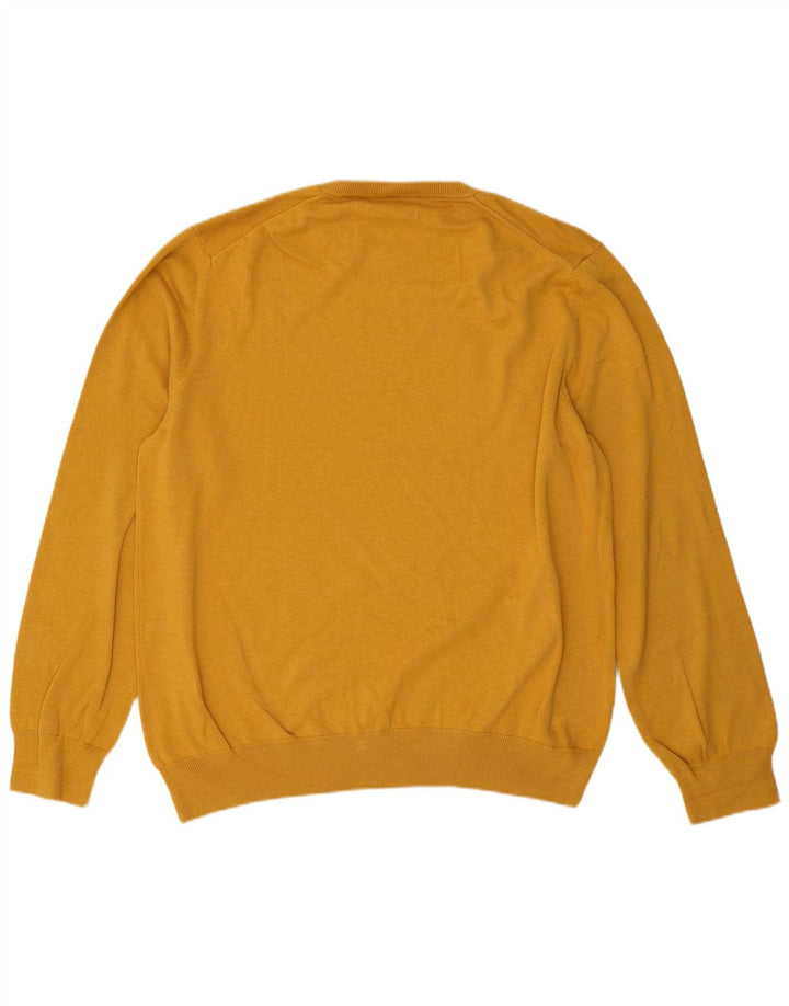 Marks & Spencer Pull col rond pour homme 2XL Jaune