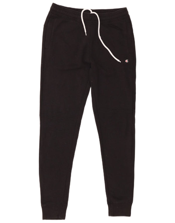 Champion Pantalon de survêtement pour femme Joggers UK 10 Small Noir