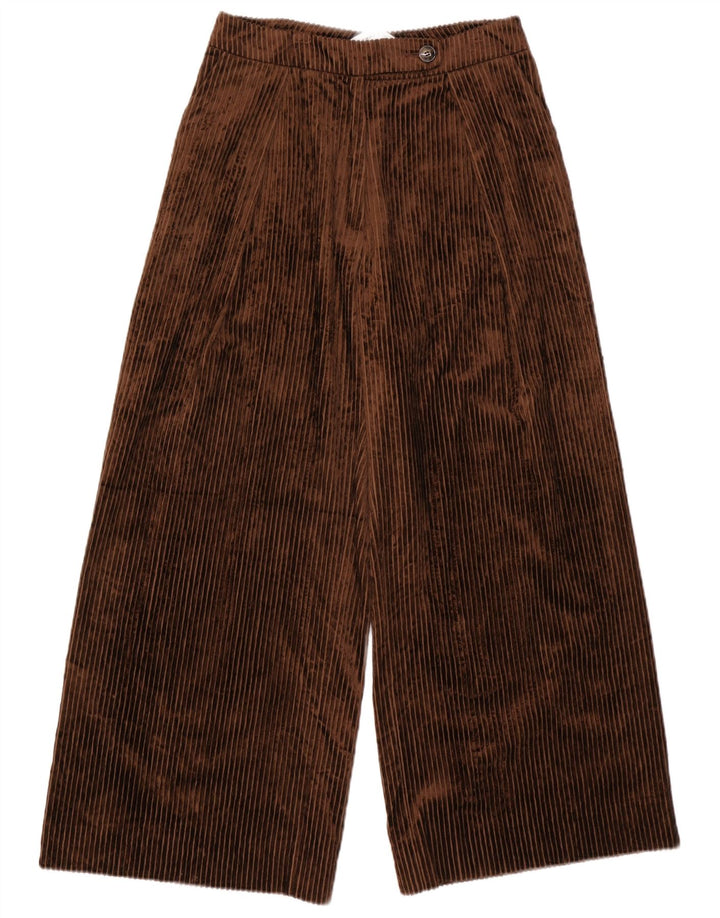 EMMA & GAIA Costume 2 pièces en velours côtelé pour femme IT 44 Medium W28 L28 Marron