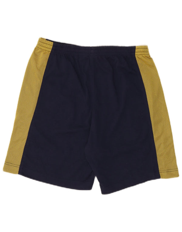 Lotto Mens Sport Shorts UK 42/44 XL Navy Blue Colourblock Polyester