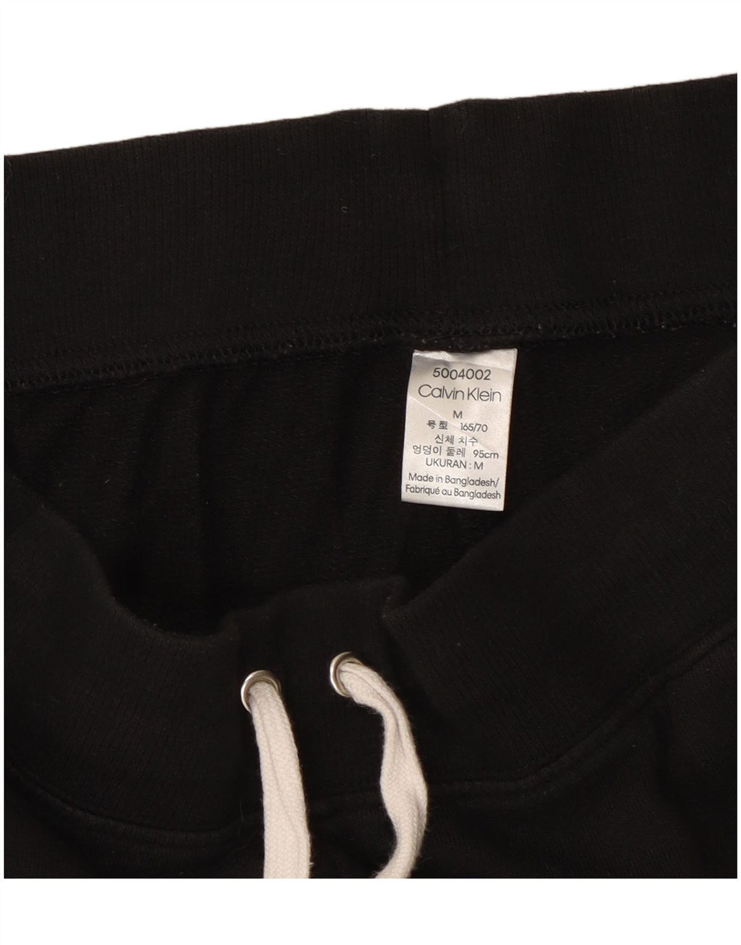 CALVIN KLEIN Pantalon De Survêtement Graphique Joggers Noir Moyen Femme