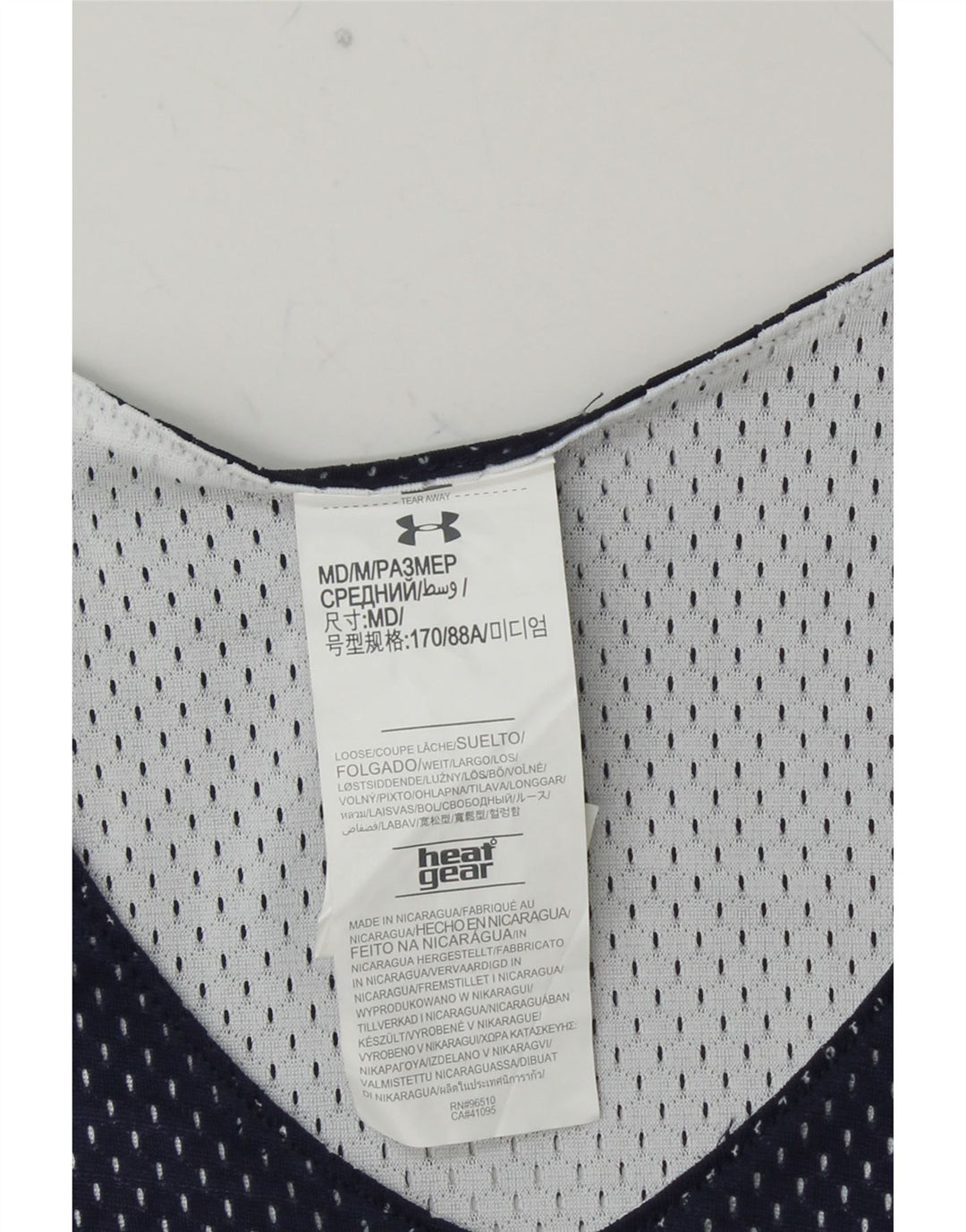 UNDER ARMOUR Débardeur NBA Graphic Homme Bleu Marine Moyen Polyester