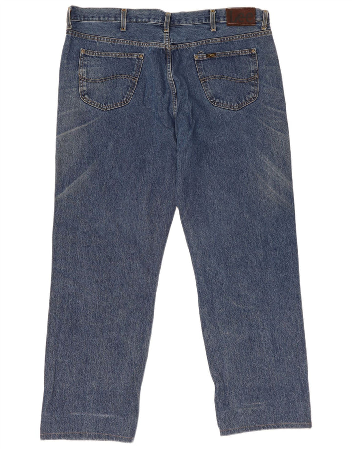 Lee Jean Droit Homme W42 L31 Bleu