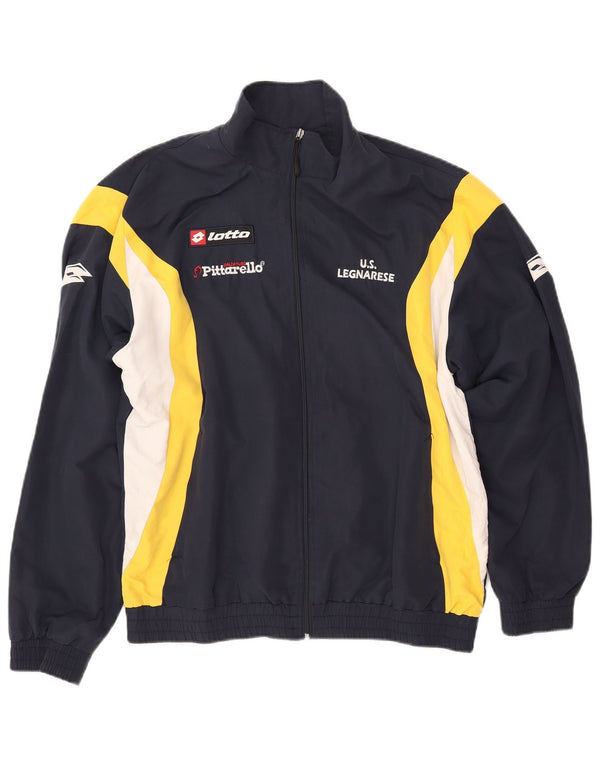 LOTTO Veste de Survêtement Graphique Homme XL Bleu Marine Colourblock